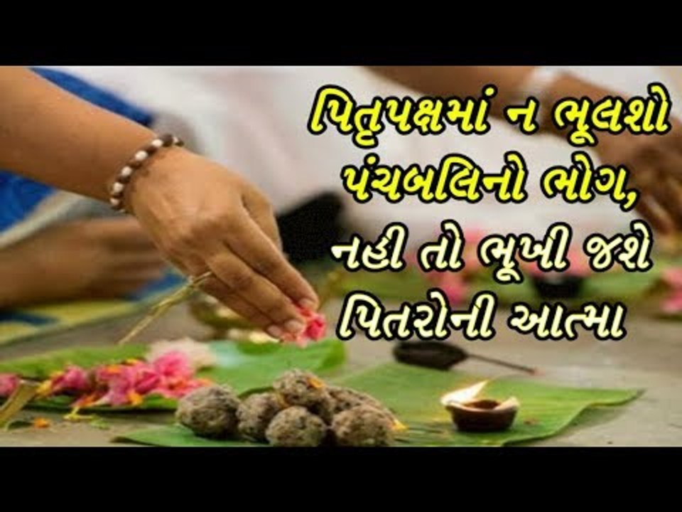 પિતૃપક્ષમાં પંચબલિ સિવાય અધુરુ છે શ્રાદ્ધ