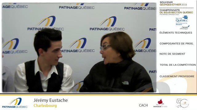 SGÉ 2019/CSS 2020, Junior Messieurs, prog. court