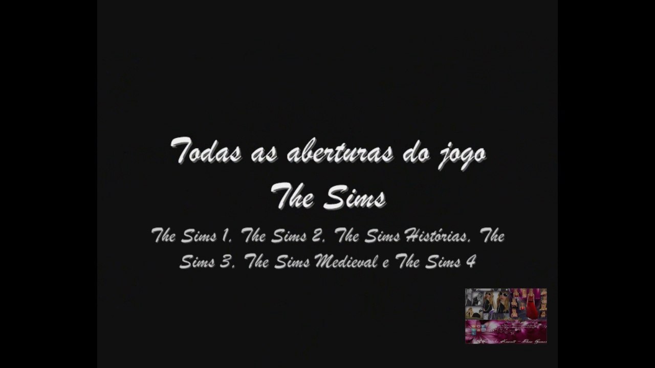 1. Todas as Aberturas do Jogo The Sims