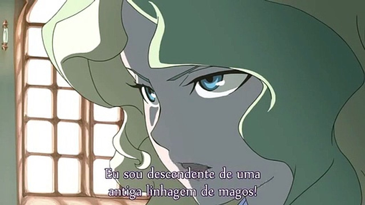 Little Witch Academia: The Enchanted Parade Diana grows into a giant