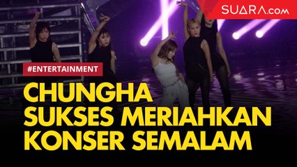 Chung Ha Sukses Panaskan Panggung Smartfren Wow Concert 2019