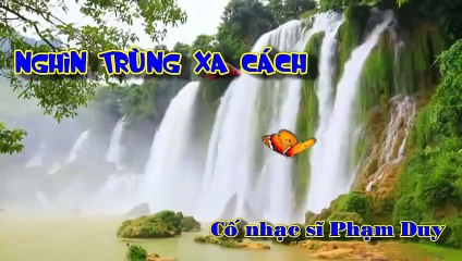 [Karaoke] NGHÌN TRÙNG XA CÁCH - Phạm Duy