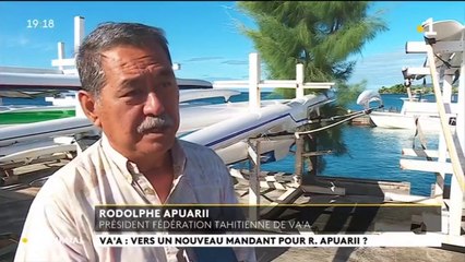 Rodolphe Apuarii candidat à sa succession à la tête de la fédération de va’a