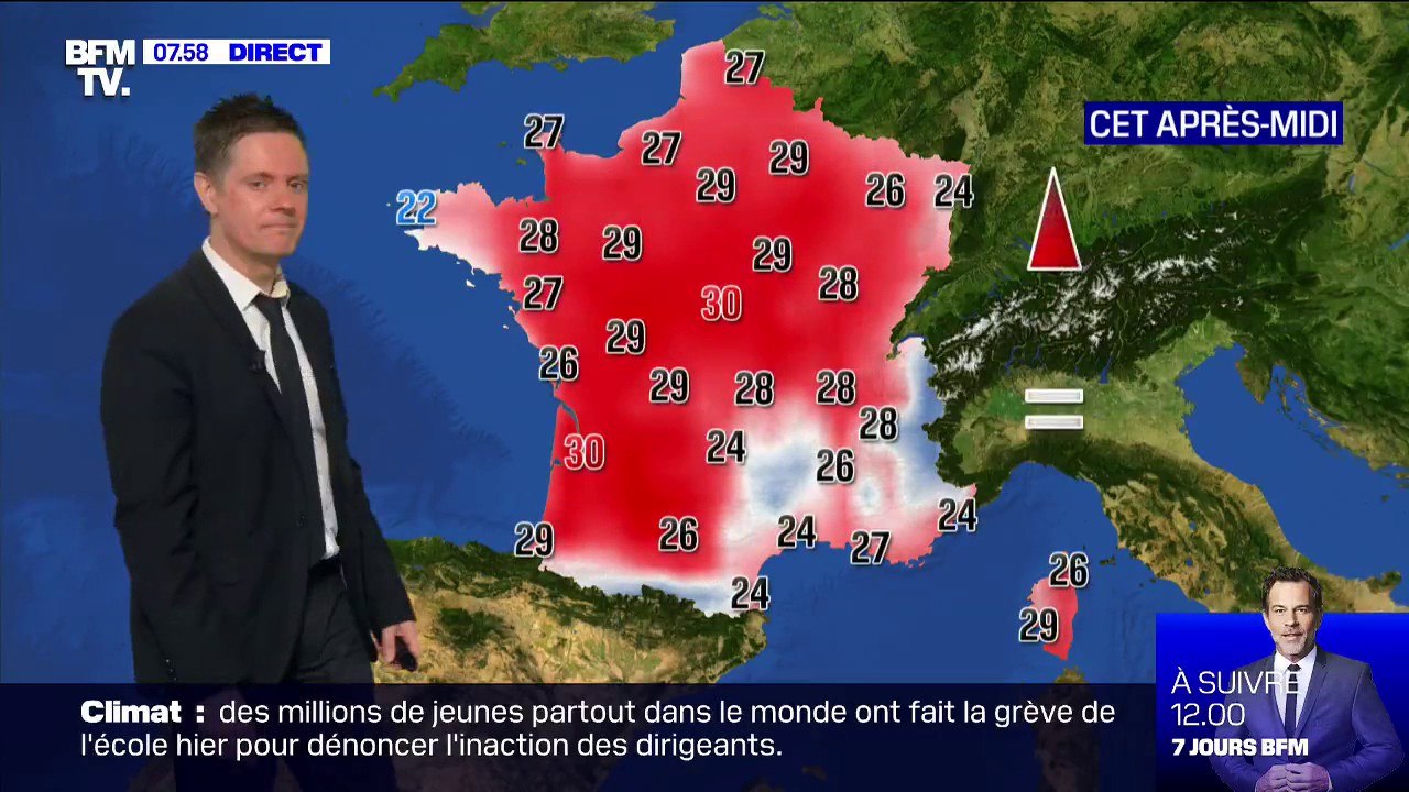 Une journée estivale, avec de fortes pluies dans l'Hérault