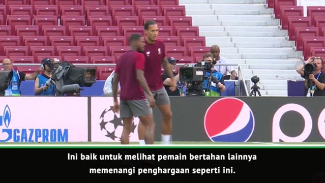 Kaka dukung Van Dijk untuk menjadi pemain terbaik FIFA