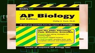 [FREE] Biology (CliffsAP)