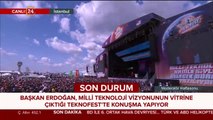 Başkan Erdoğan Teknofest'te