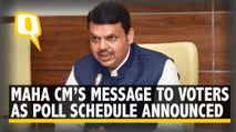 Maharashtra CM Devendra Fadnavis Urges People to Vote After EC Announces Poll Schedule