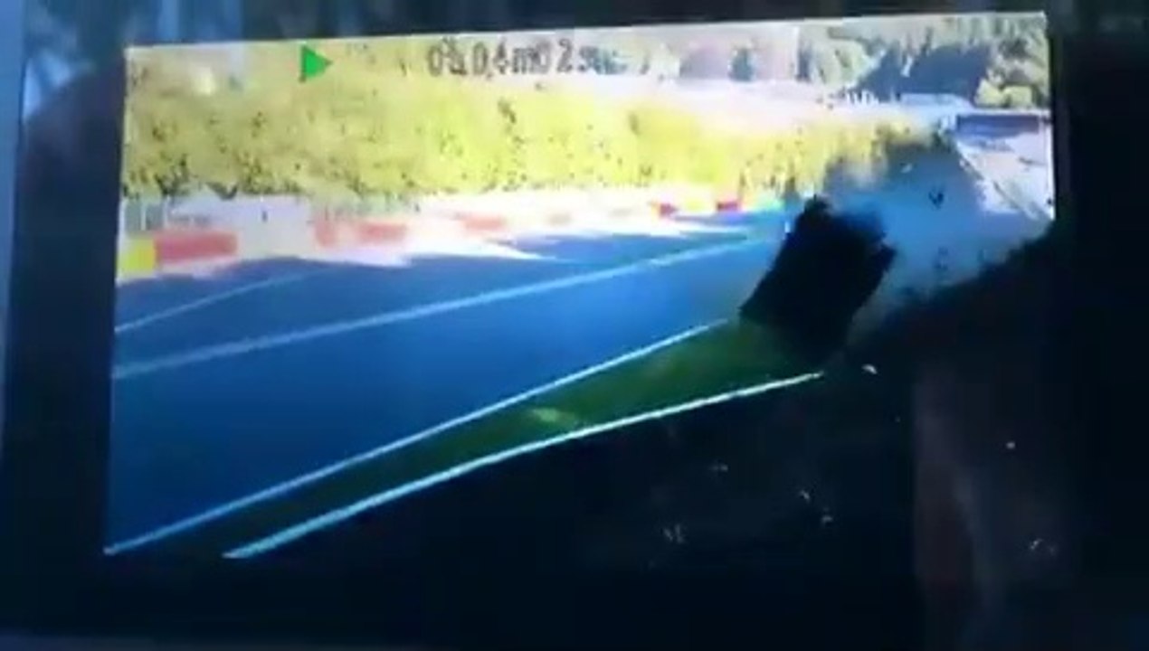 ELMS 2019 4h Of Spa-Francorchamps FP2  Enqvist Massive Crash