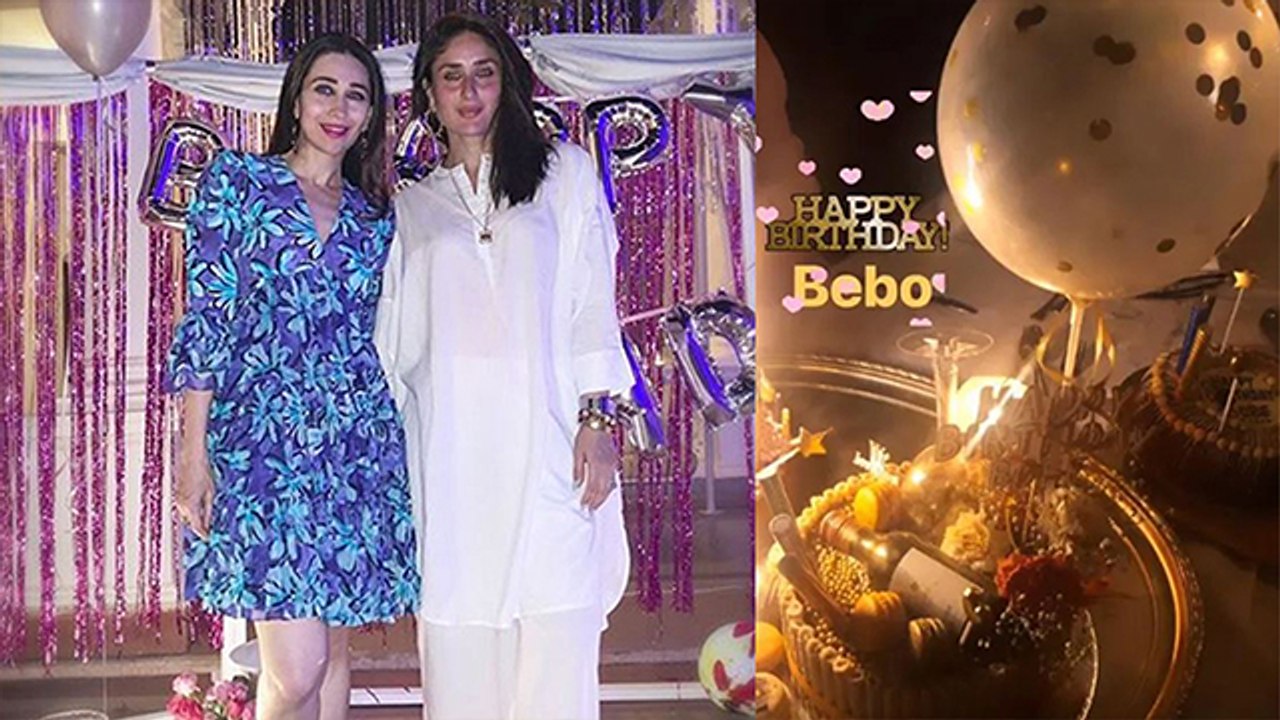 Kareena Kapoor Khan Birthday: Karisma Kapoor shares moments from celebration | FilmiBeat