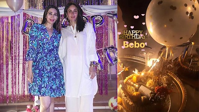 Kareena Kapoor Khan Birthday: Karisma Kapoor shares moments from celebration | FilmiBeat