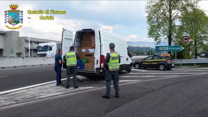 Gorizia - Gdf di Gorizia sgomina maxi traffico di prodotti contraffatti (21.09.19)