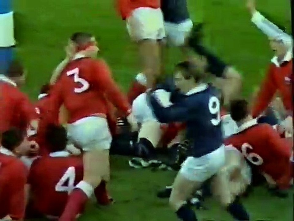 Rugby Union Five Nations 1989 - Scotland v Wales - Highlights