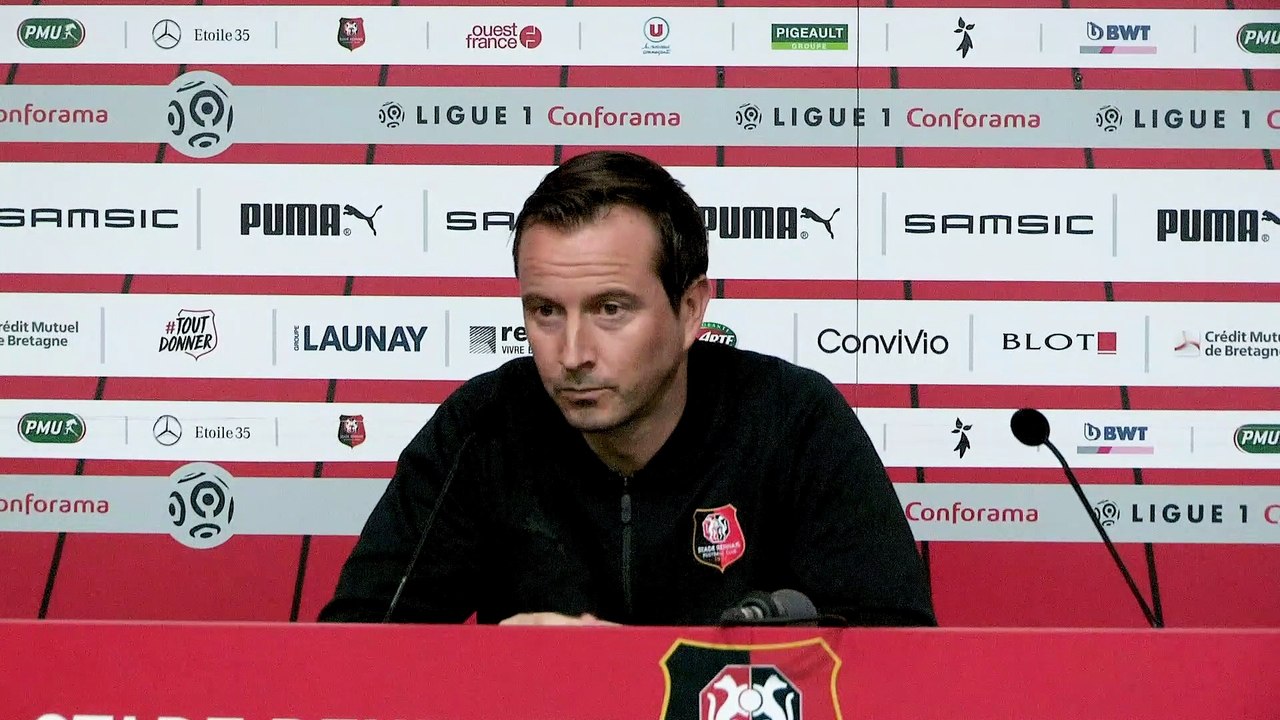J6. Stade Rennais F.C. / Lille : conférence de presse