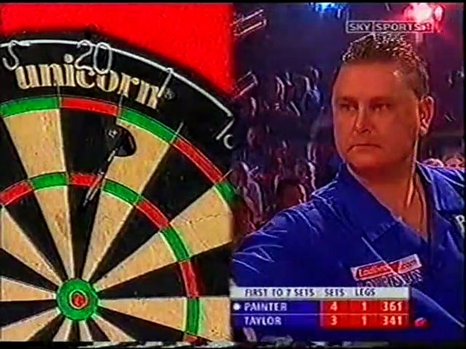 PDC World Darts Championship Final 2004 - Phil Taylor vs Kevin Painter  3of5