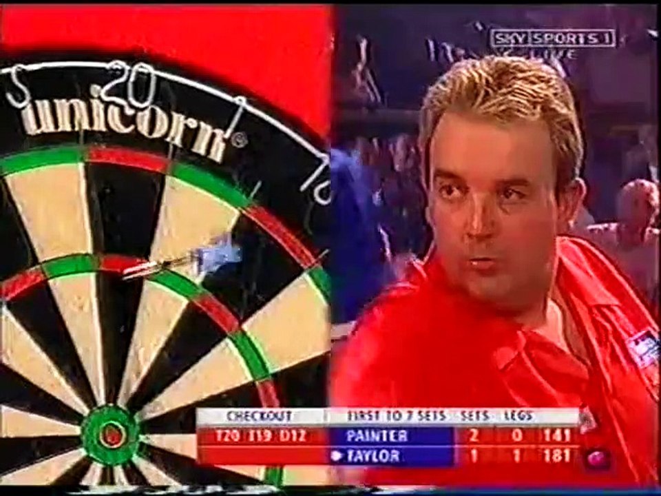 PDC World Darts Championship Final 2004 - Phil Taylor vs Kevin Painter  2of5