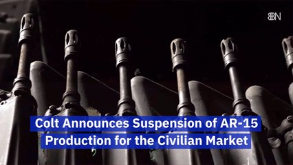 Colt Suspends Consumer Sales Of AR-15 Rifles