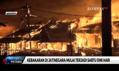 129 Rumah Terbakar di Jatinegara, Lebih dari 450 Warga Terpaksa Mengungsi