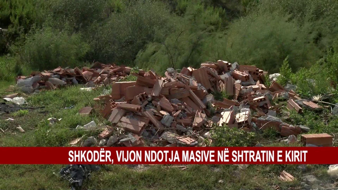 SHKODËR, VIJON NDOTJA MASIVE NË SHTRATIN E KIRIT