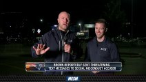 Matt Chatham Lays Out Why Antonio Brown Is Out In Foxboro
