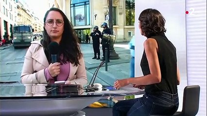 Manifestations à Paris : un impressionnant dispositif de sécurité sur les Champs-Élysées