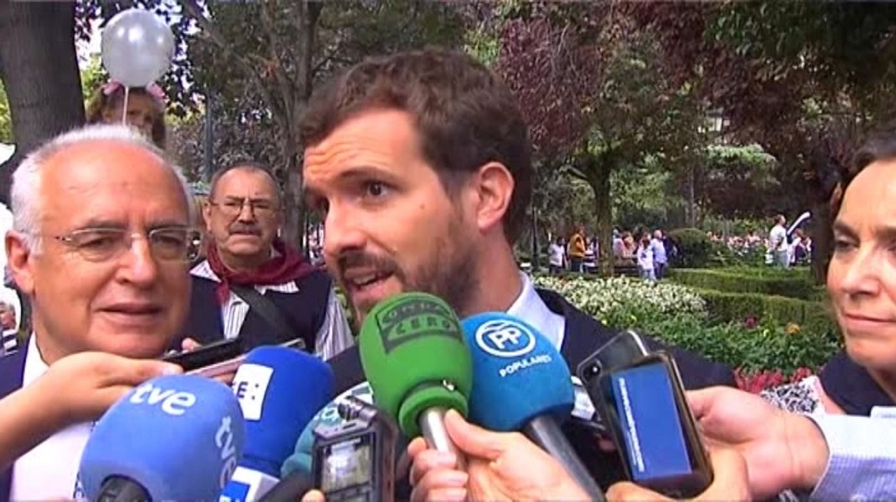 Pablo Casado califica como "enfermedad social" el veto de Bildu