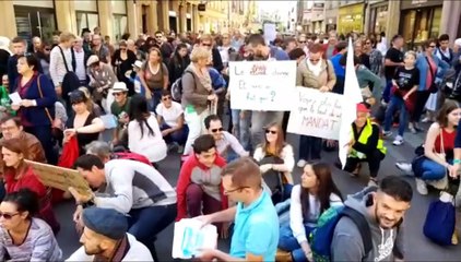 Metz : 800 personnes marchent pour le climat