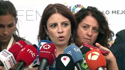 Lastra (PSOE): "Podemos fue a someternos a un chantaje"