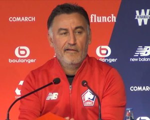 6e j. - Galtier juge l'intégration éclair d'Osimhen