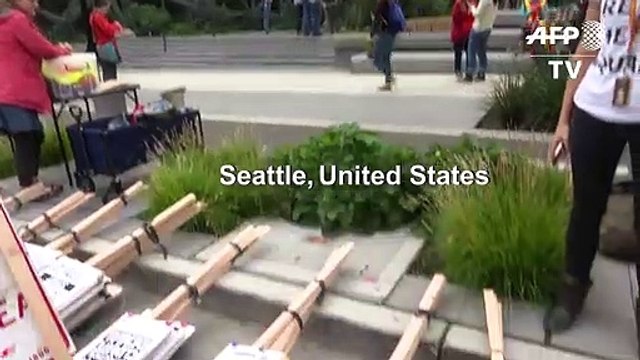 'Fridays for future': Amazon workers walk out for climate