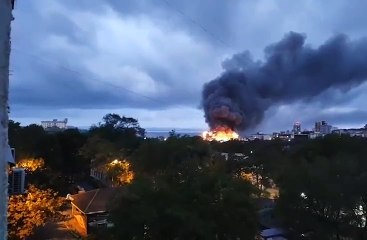 Rusya’da bir alışveriş merkezinde yangın