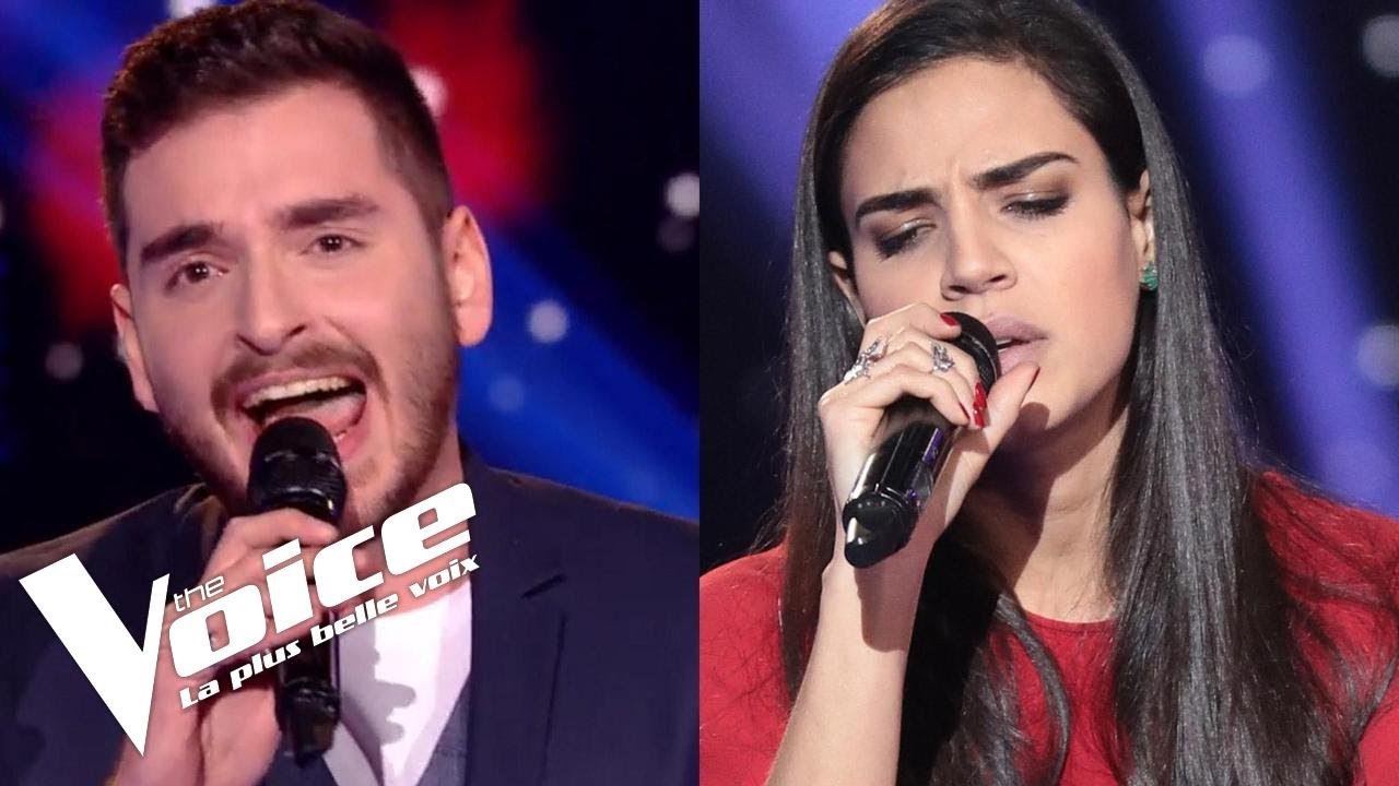 Peter Gabriel & Kate Bush - Don't Give Up | Lorrah Cortesi vs Gabriel | The Voice France...