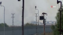 - Teröristler Sınır Boyunu Ateşe Verdi- Sınır Boydan Boya Duman Altında
