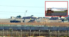 Terör örgütü YPG sınırın sıfır noktasında mevzilendi, sürekli yangın çıkarıyorlar