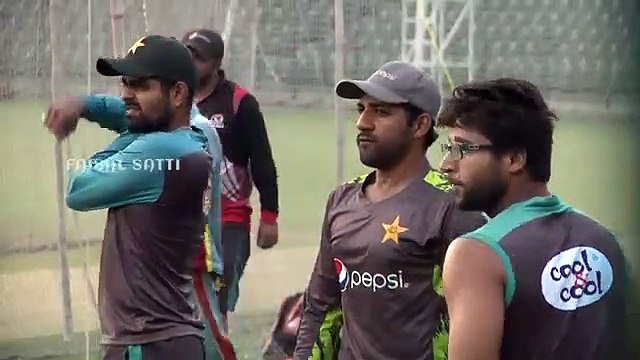 Pakistan Cricket team training session at Gaddafi Stadium in Lahore on live