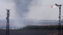 - Teröristler Sınır Boyunu Ateşe Verdi- Sınır Boydan Boya Duman Altında
