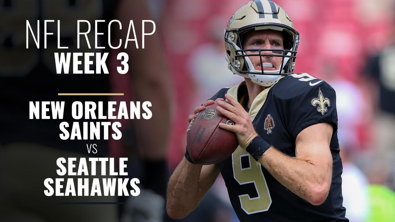 Week 3: Saints hold off Seahawks