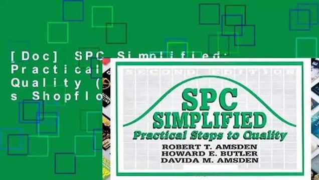 [Doc] SPC Simplified: Practical Steps to Quality (Productivity s Shopfloor)