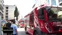 Gaziosmanpaşa’da 14 katlı inşaatta yangın - İhlas Haber Ajansı