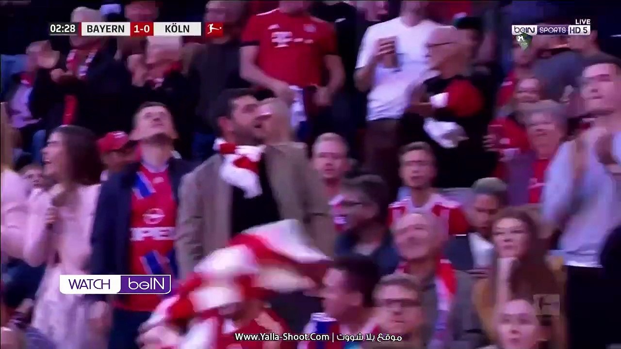 ملخص مباراة بايرن ميونخ و كولن  بتاريخ 21-09-2019 الدوري الالماني
