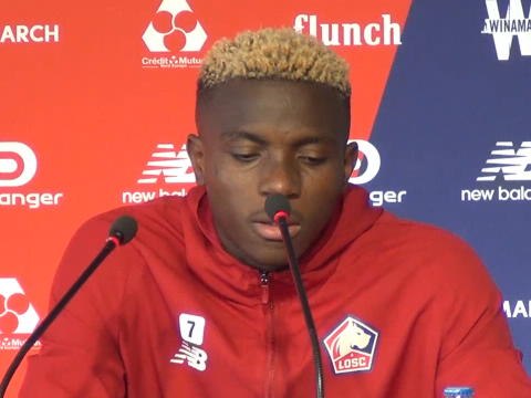 LOSC - Osimhen : Un honneur d'être comparé à Nicolas Pépé