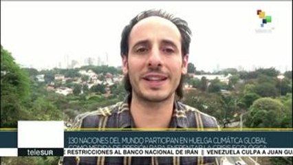 Brasil: mujeres del MST protestan frente a sede de Bayer-Monsanto