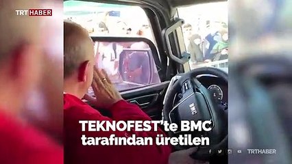 Cumhurbaşkanı Erdoğan, yerli pikap aracı kullandı