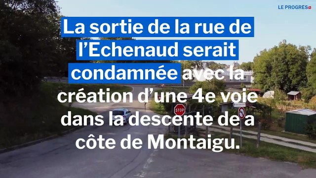 Lons: la rue de l’Echenaud et la sortie sur la côte de Montaigu serait condamnées