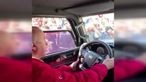 Cumhurbaşkanı Erdoğan yerli pikabı kullandı