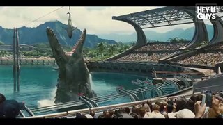 Jurassic World - A Mosasaurus Invades London (PR Stunt)