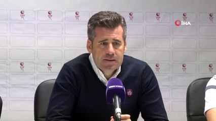 Hüseyin Eroğlu: "2-3 net pozisyonumuz vardı ama değerlendirmedik"