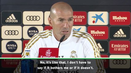 Zidane not threatened by Mourinho replacement rumours