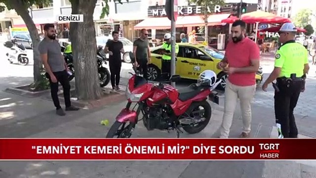 Polis Emniyet Kemeri Önemli Mi? Diye Sordu