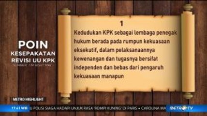 Revisi UU KPK Akhirnya Sukses